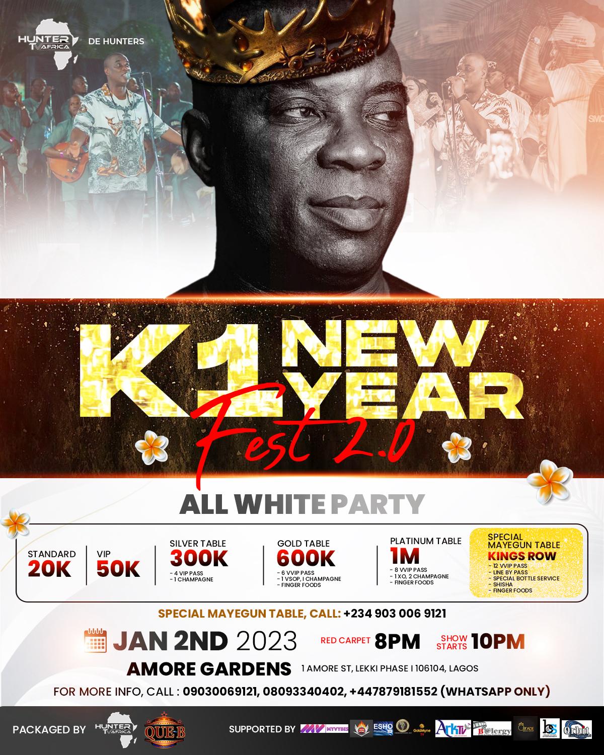 K1 New Year Fest official flyer