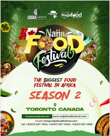 Naija Food Festival 2026 official flyer